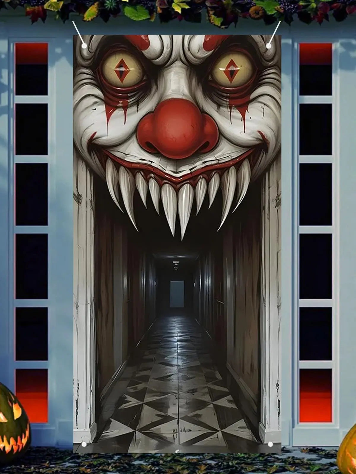 Halloween Decorations For Door Cover