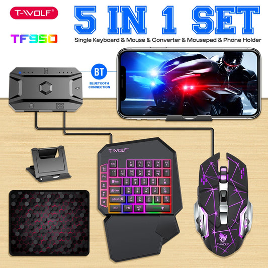 5-in-1 Set for Android and iOS Gaming Gear