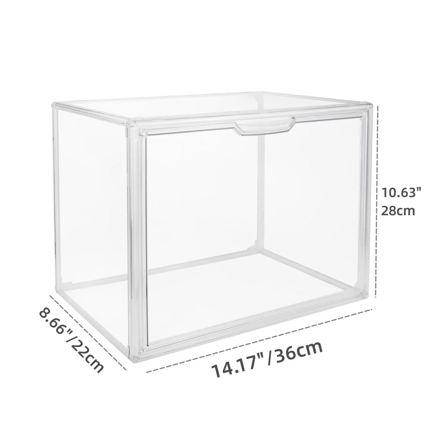 Clear Stackable Storage Case