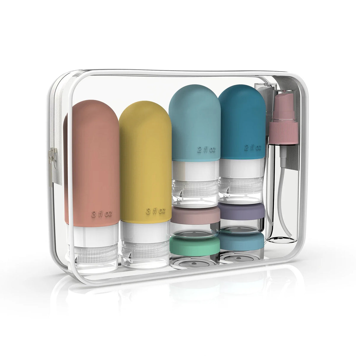 4 Pc/set Travel Bottles for Toiletries