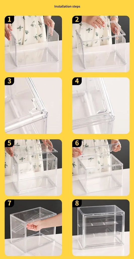 Clear Stackable Storage Case