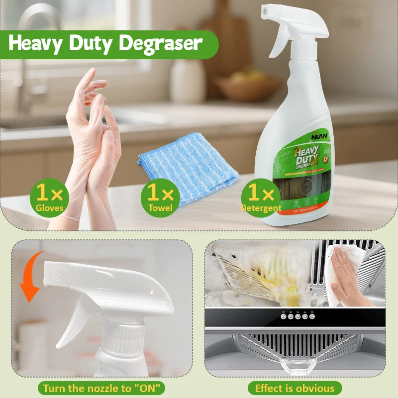 Kitchen Hood Grease Remover