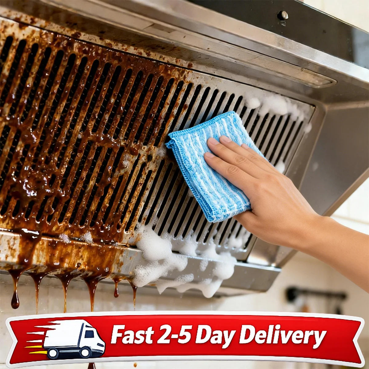 Kitchen Hood Grease Remover