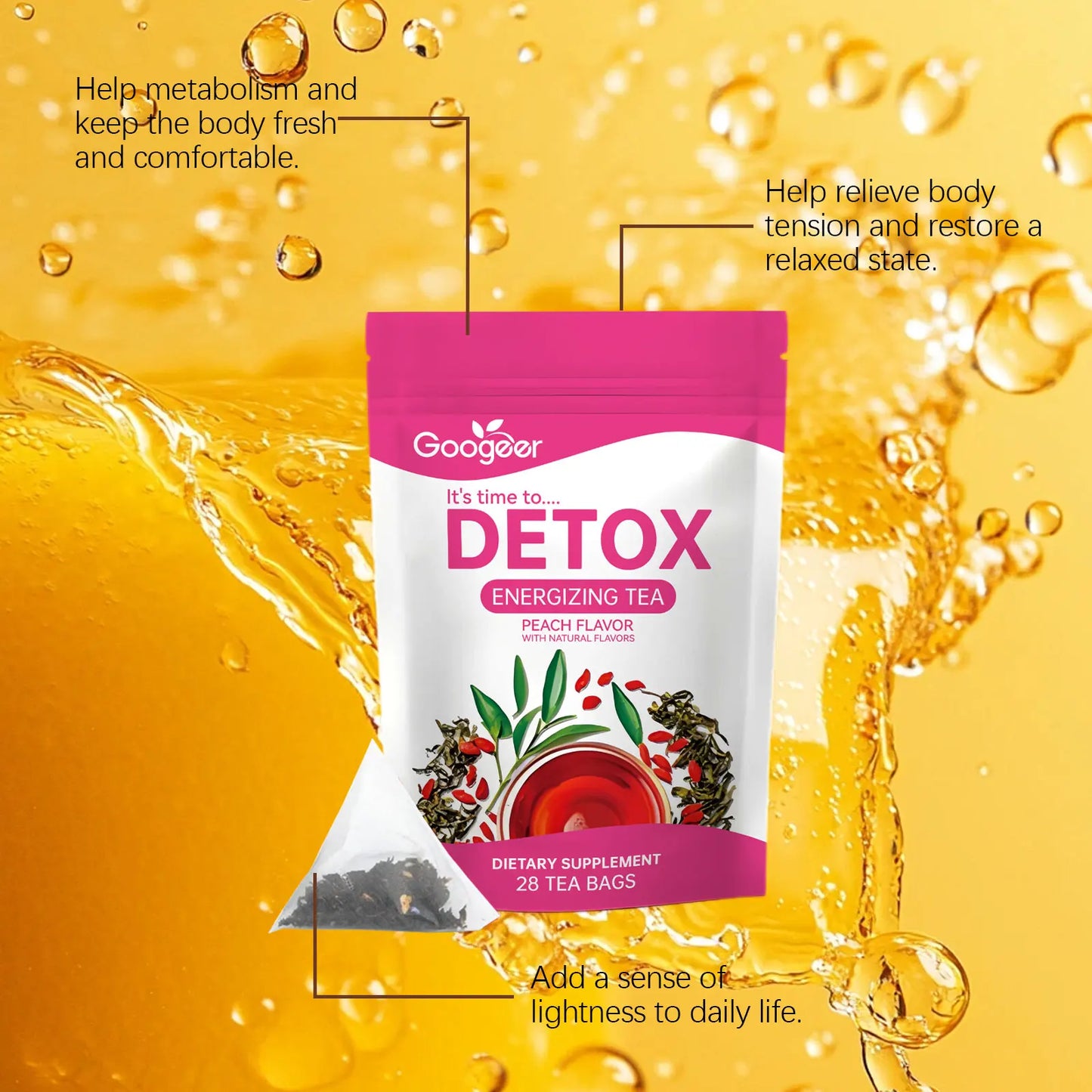 28pcs Herbal Detox Tea