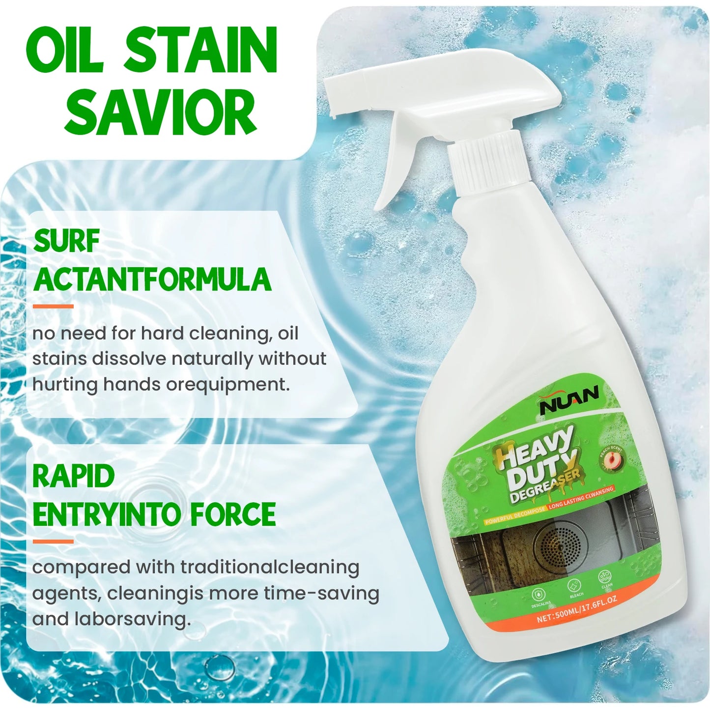 Kitchen Hood Grease Remover