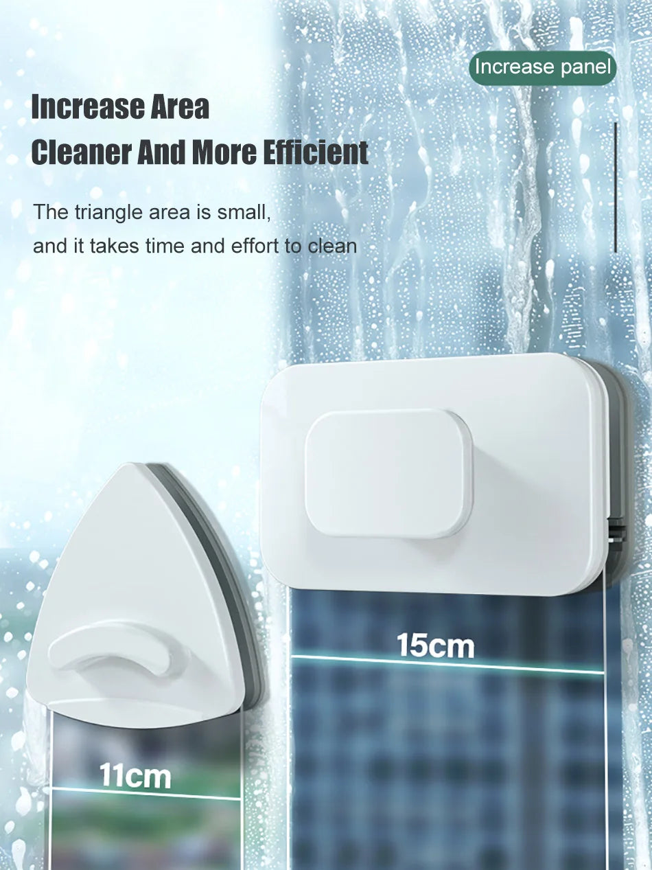 NEW Magnetic Window Cleaner Brush