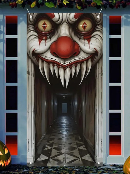 Halloween Decorations For Door Cover