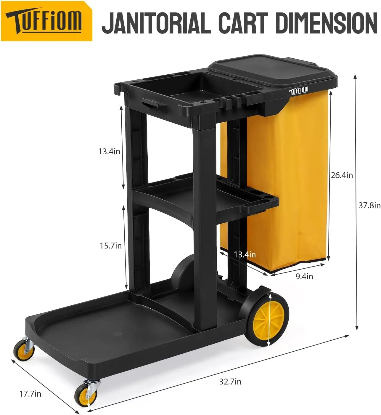500 Lbs. Capacity Janitorial