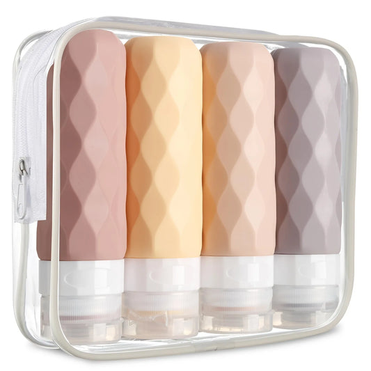 4 Pc/set Travel Bottles for Toiletries
