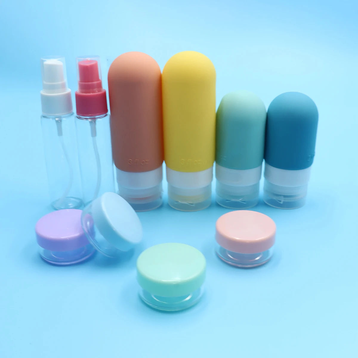 4 Pc/set Travel Bottles for Toiletries
