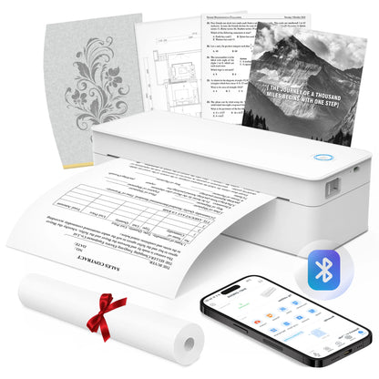 A4 Thermal Printer with Paper Tray
