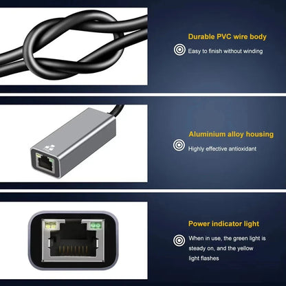 2.5G/5Gbps High Speed Wired Adapter