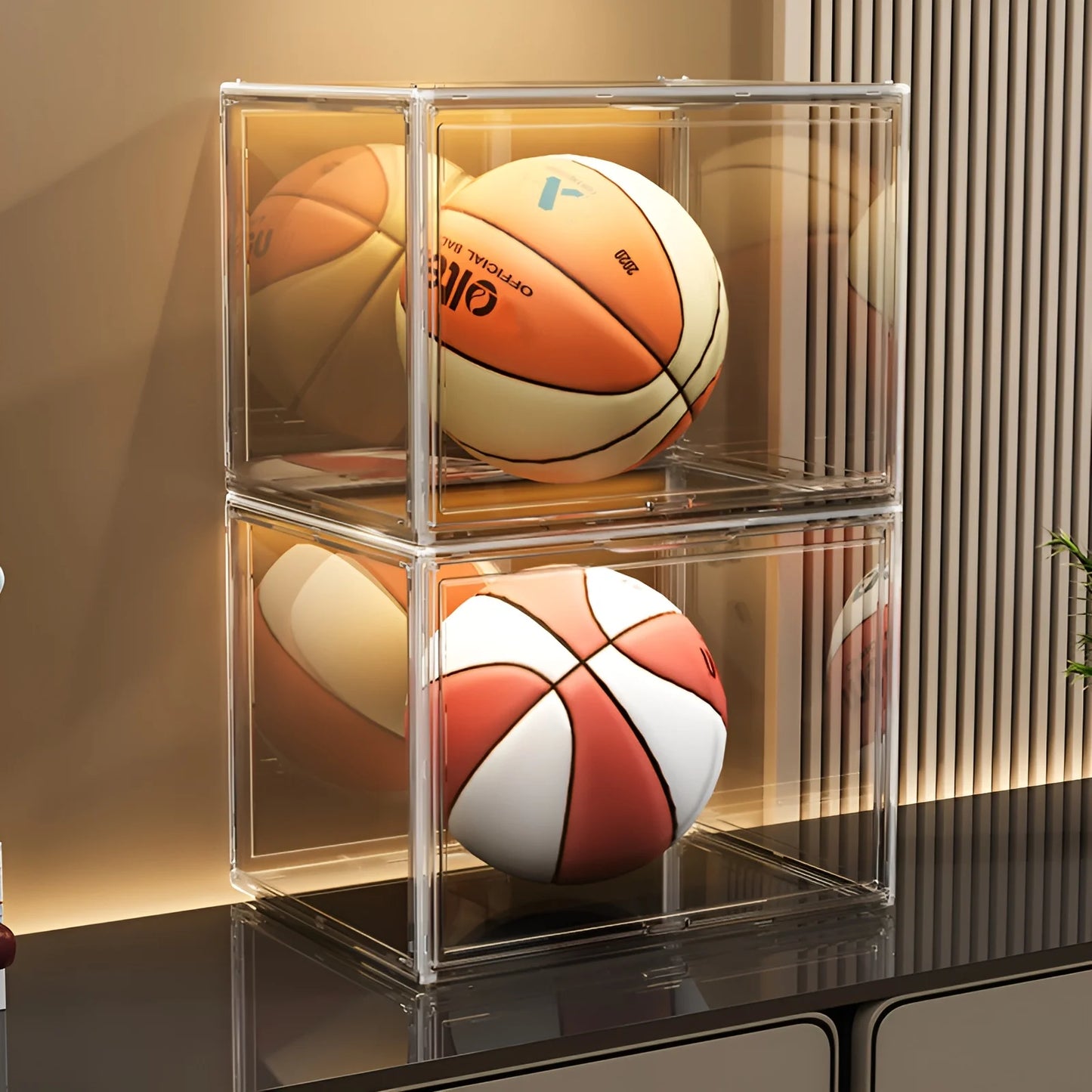 Clear Stackable Storage Case