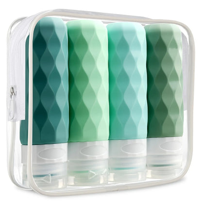 4 Pc/set Travel Bottles for Toiletries