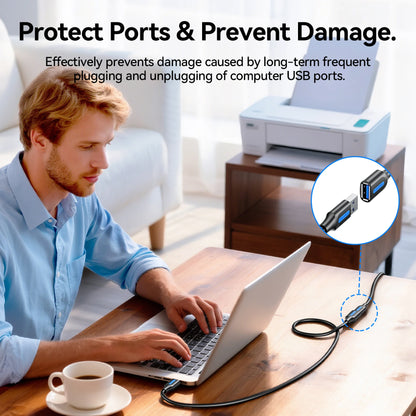 Male to Female USB extender Cable