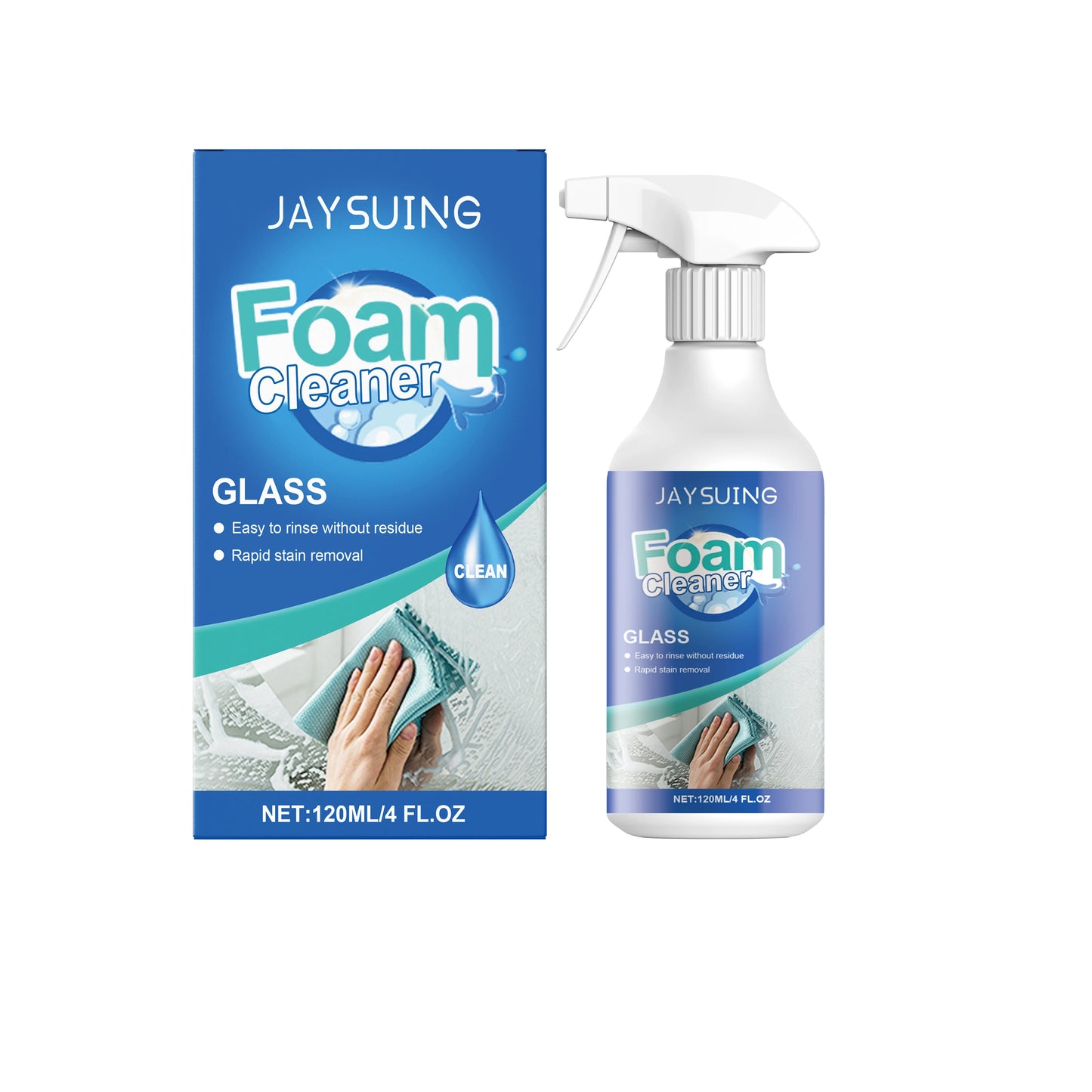 Glass Foam Cleaner Spray