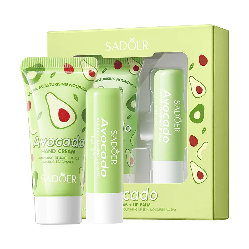 Avocado Hand Cream and Lip Balm