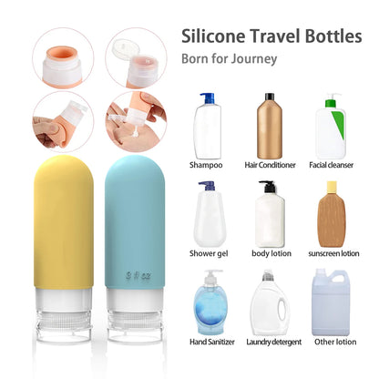 4 Pc/set Travel Bottles for Toiletries