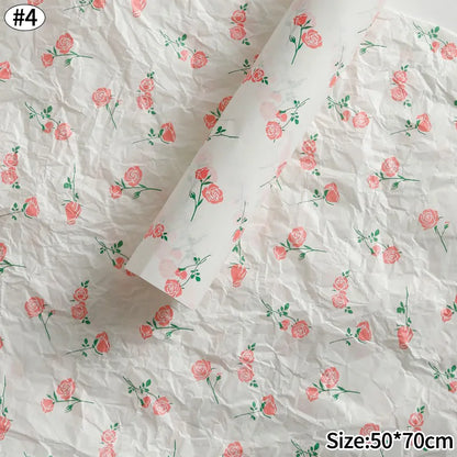 Flower Bouquet Wrapping Paper