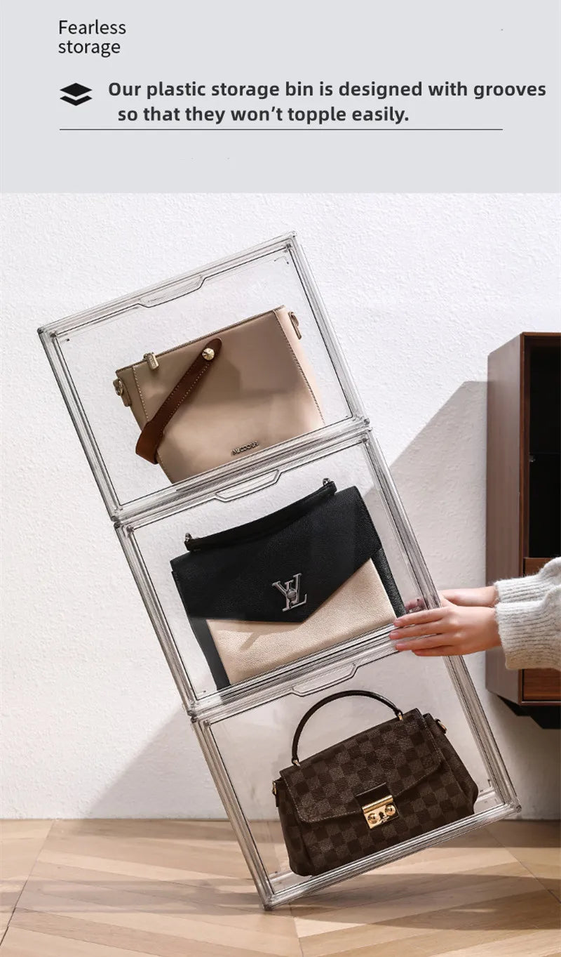 Clear Stackable Storage Case