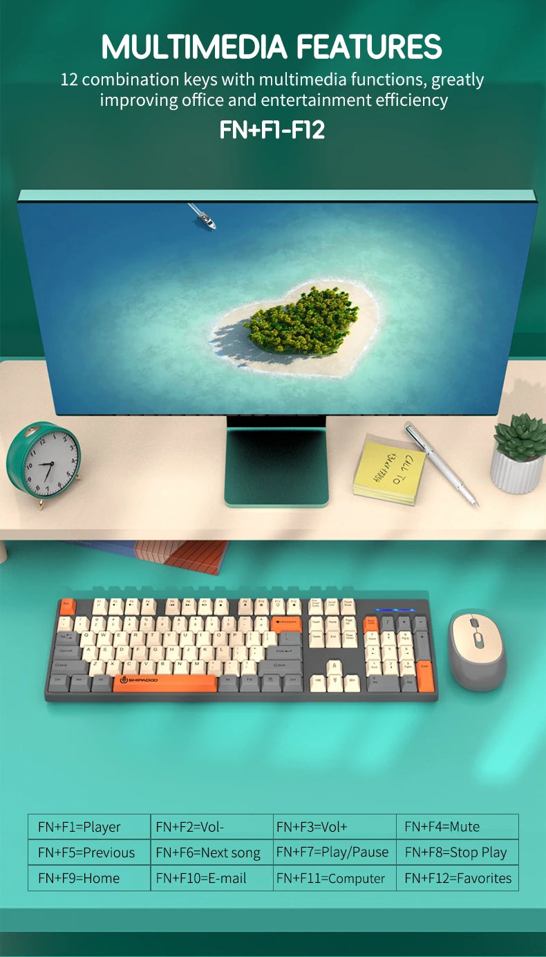 Wireless Keyboard and Mouse