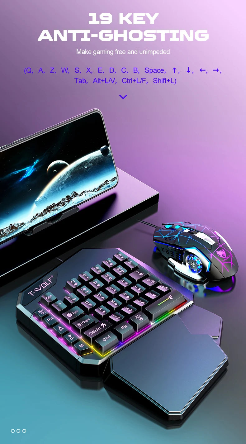 5-in-1 Set for Android and iOS Gaming Gear