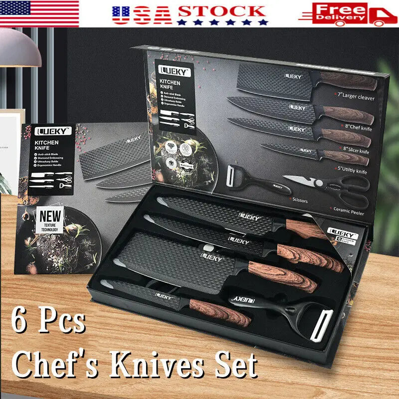 Stainless Steel Kitchen Knife Set