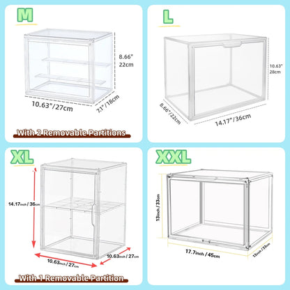 Clear Stackable Storage Case