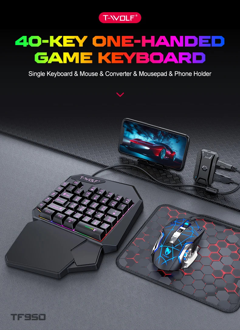 5-in-1 Set for Android and iOS Gaming Gear