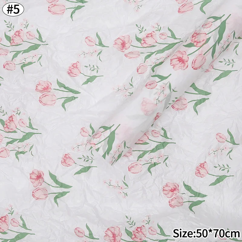 Flower Bouquet Wrapping Paper