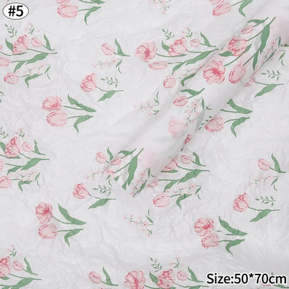 Flower Bouquet Wrapping Paper