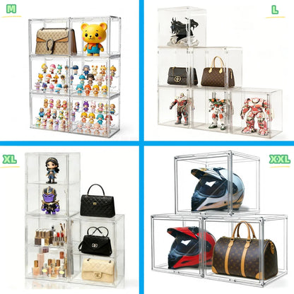Clear Stackable Storage Case