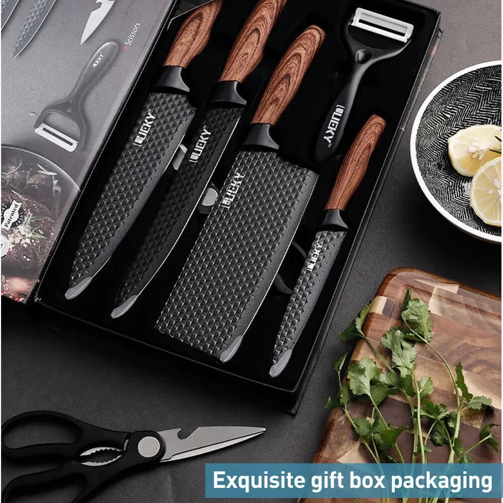 Stainless Steel Kitchen Knife Set