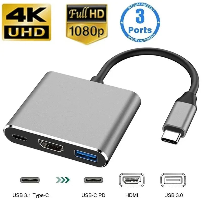 8-in-1 USB-C Hub with 4K HDMI