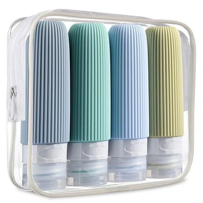 4 Pc/set Travel Bottles for Toiletries