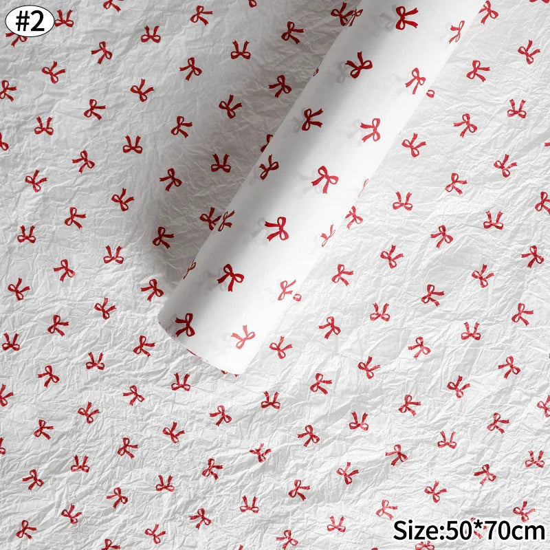 Flower Bouquet Wrapping Paper