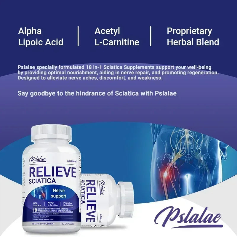 120pcs Sciatica Capsules