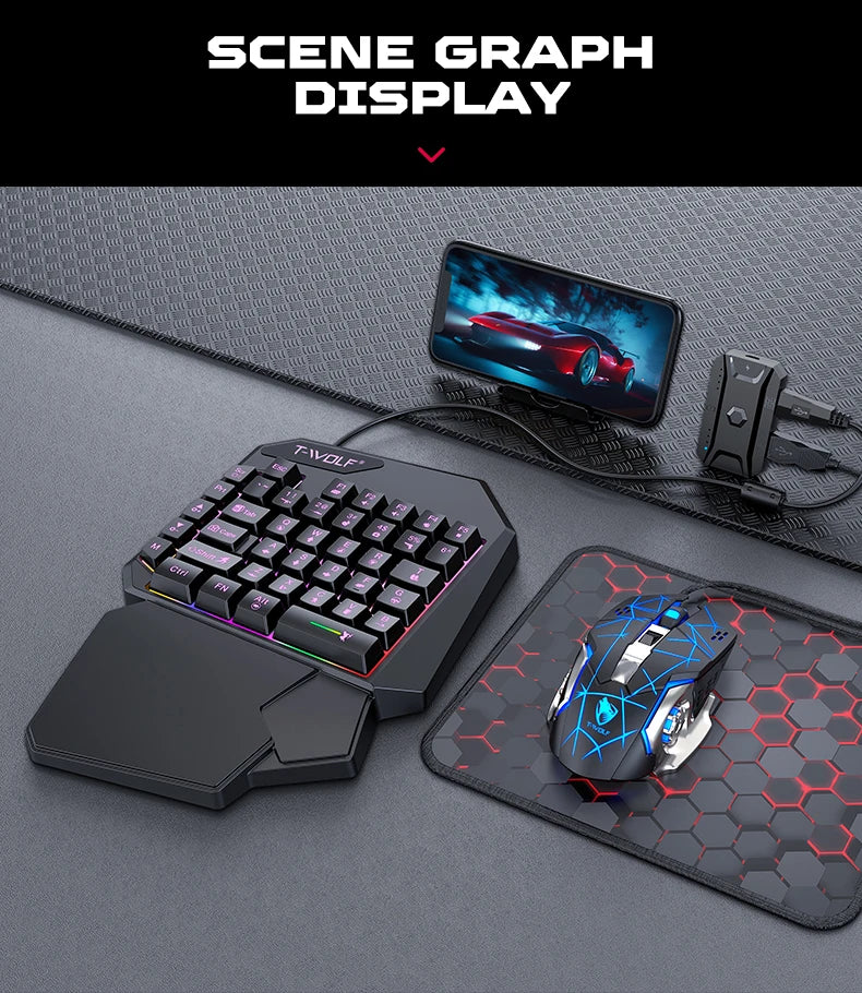 5-in-1 Set for Android and iOS Gaming Gear