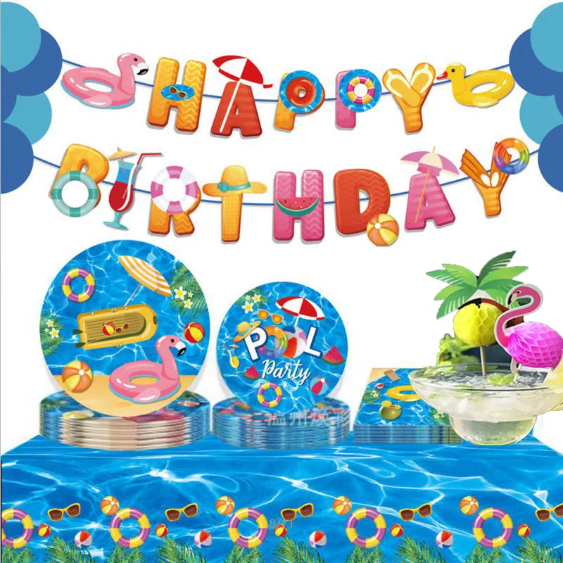 Beach Pool Party Supplies