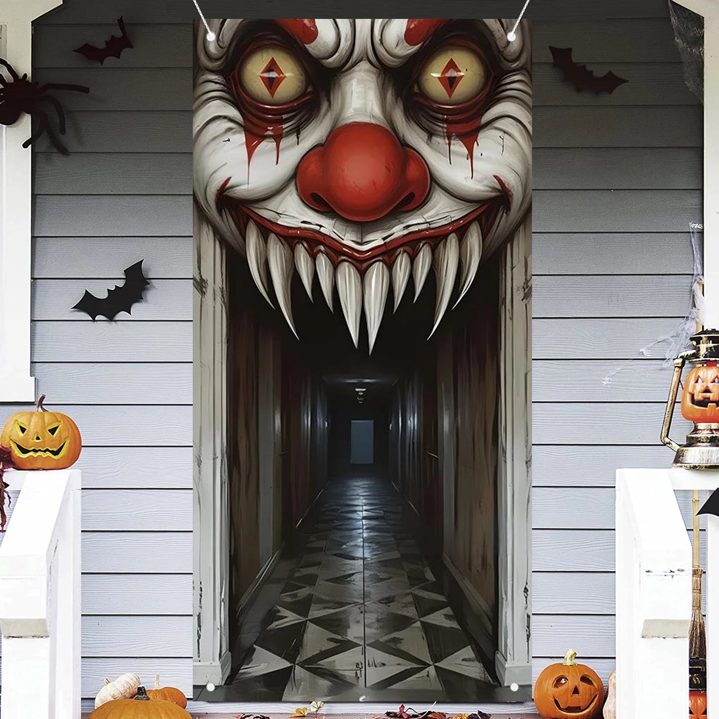 Halloween Decorations For Door Cover