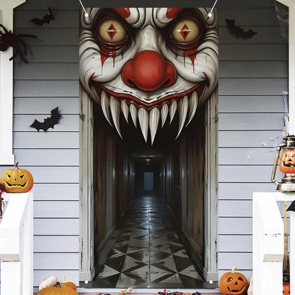 Halloween Decorations For Door Cover