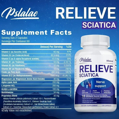 120pcs Sciatica Capsules