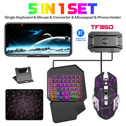5-in-1 Set for Android and iOS Gaming Gear