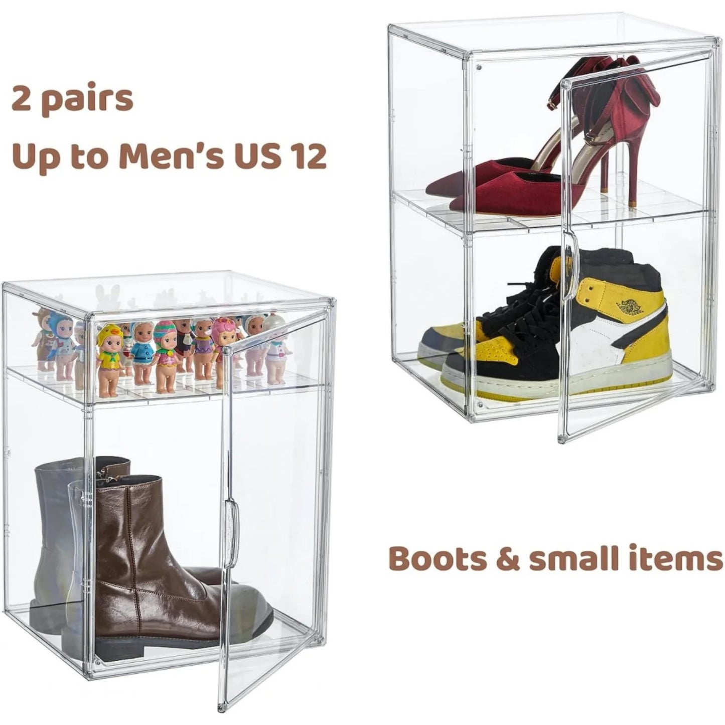 Clear Stackable Storage Case