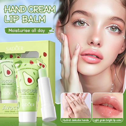 Avocado Hand Cream and Lip Balm
