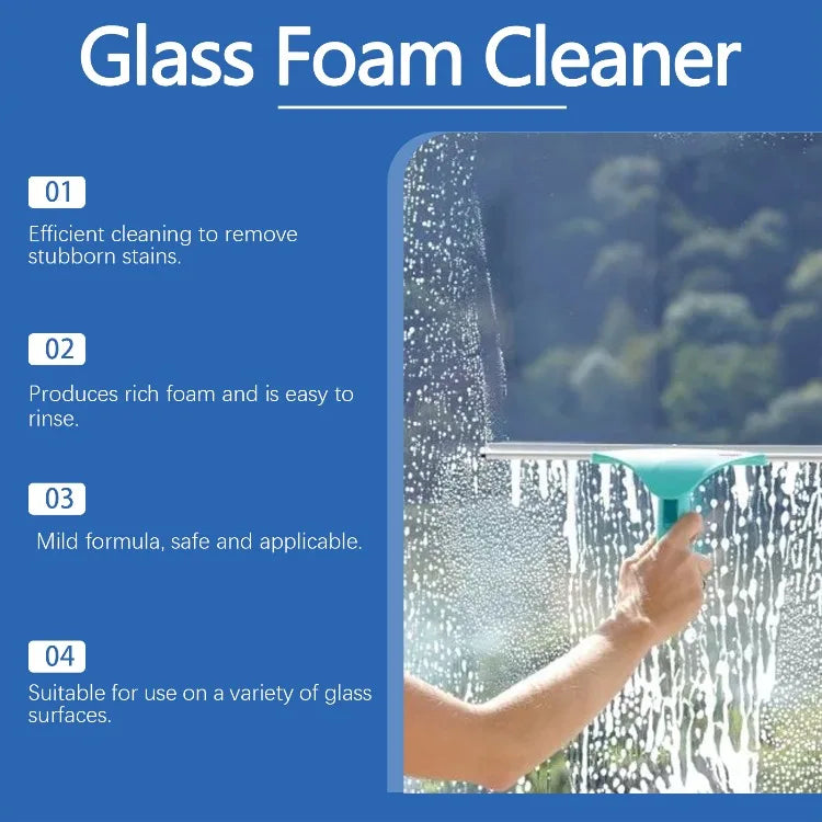 Glass Foam Cleaner Spray