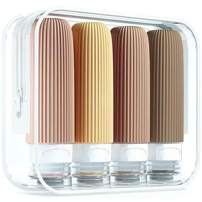 4 Pc/set Travel Bottles for Toiletries