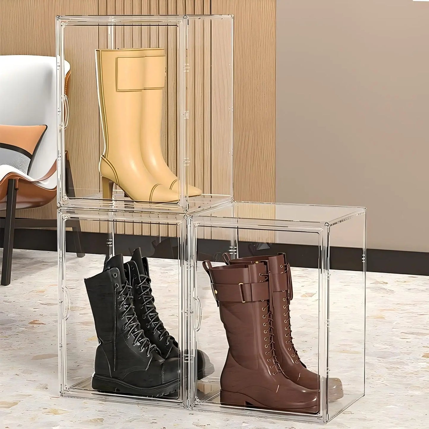 Clear Stackable Storage Case