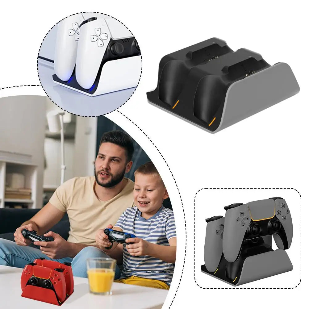 PS5 Slim Controller Charging Dock Stand