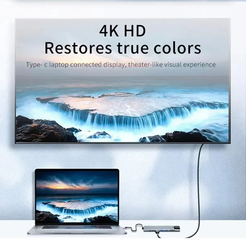 8-in-1 USB-C Hub with 4K HDMI